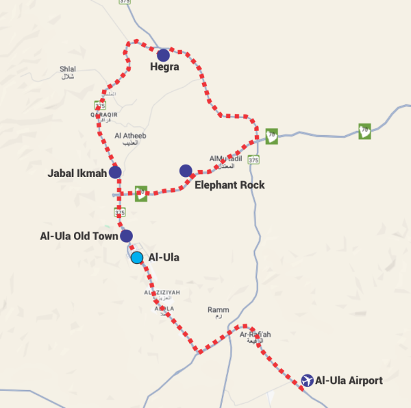 Tour Map