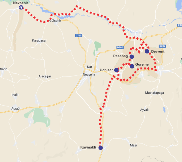 Tour Map