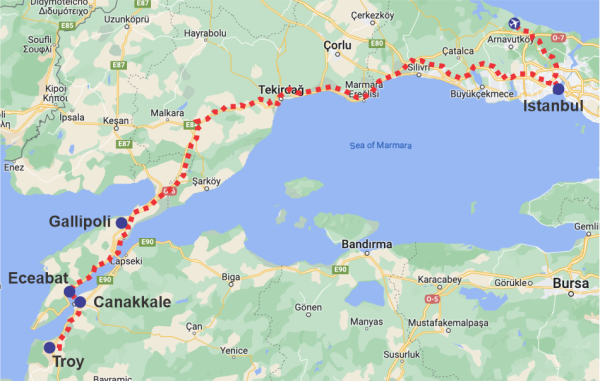Tour Map