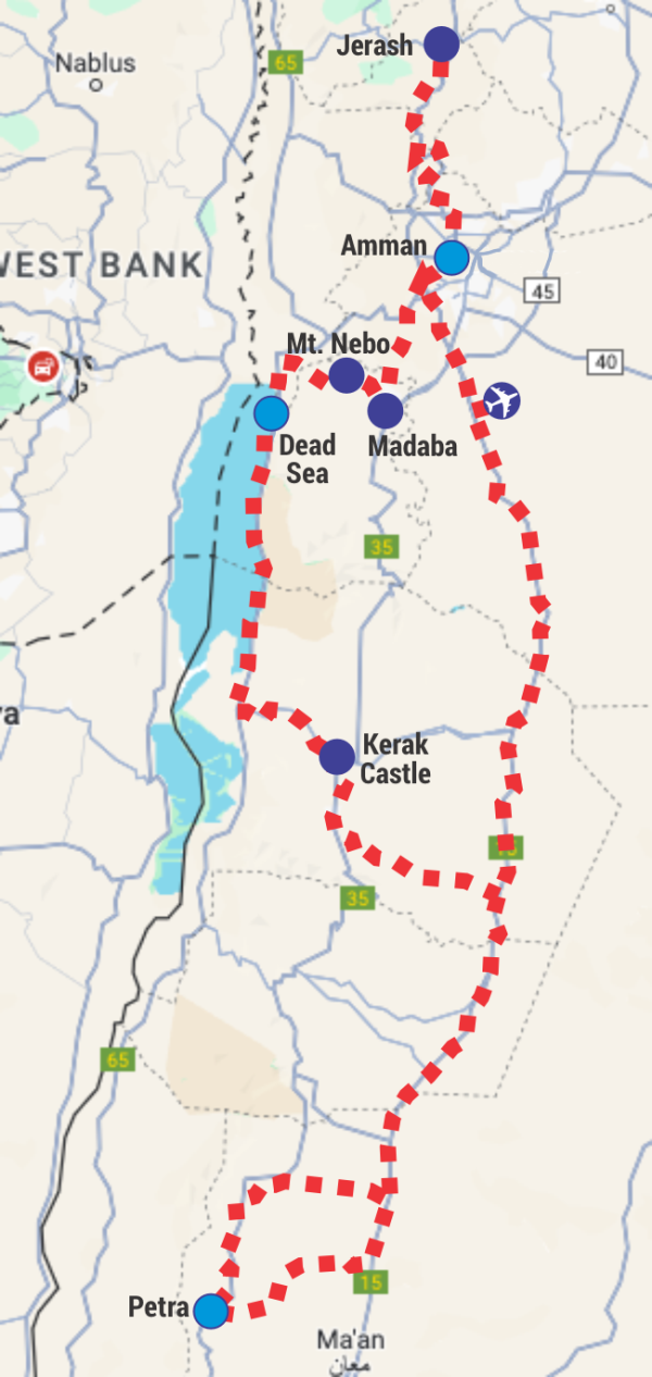 Tour Map