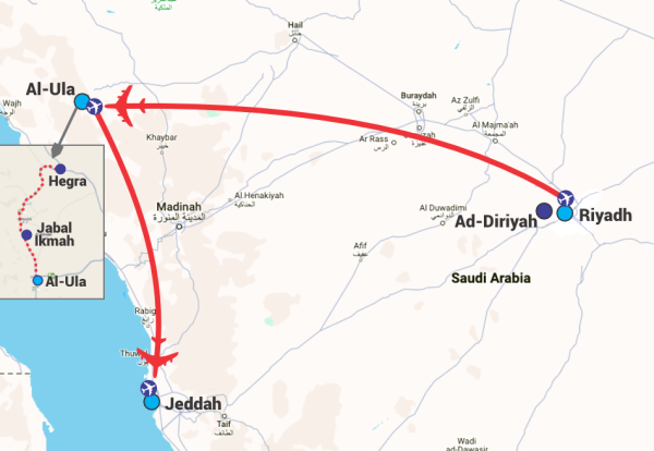 Tour Map