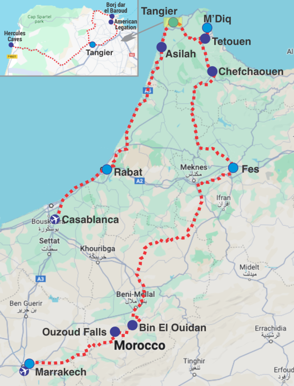 Tour Map