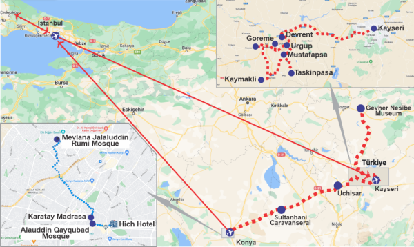 Tour Map