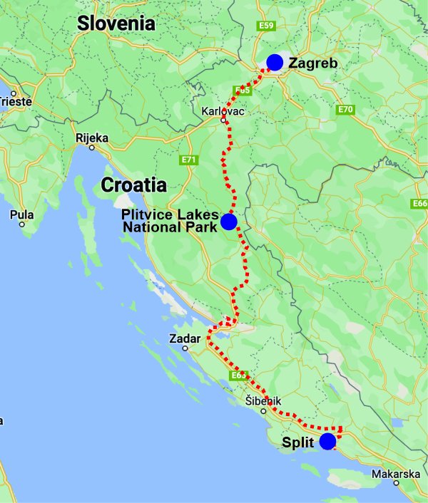Tour Map