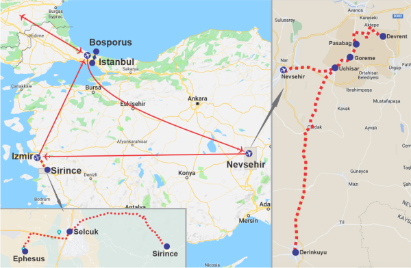 Tour Map