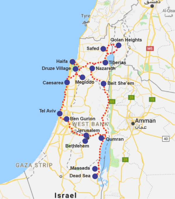 Tour Map