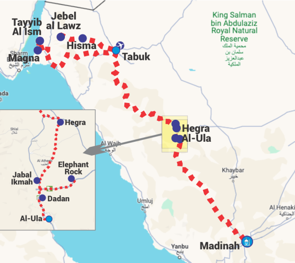 Tour Map