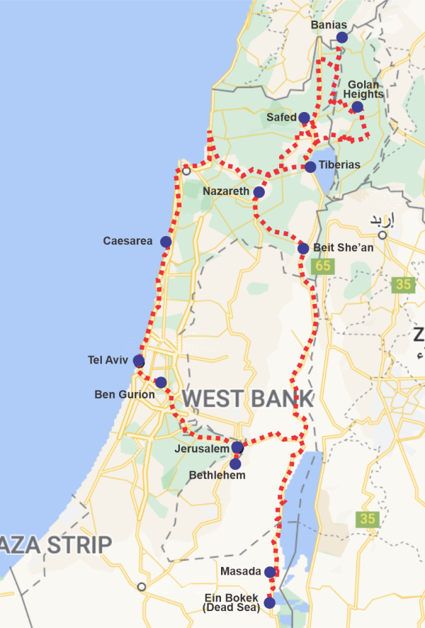 Tour Map