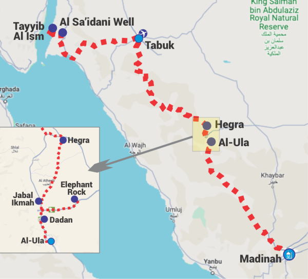 Tour Map
